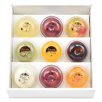 フルーツゼリー･ダブルテイスト（9個）