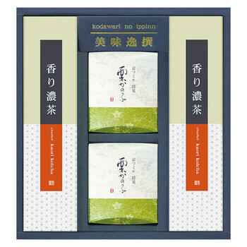 京づくり銘菓栗かの子･緑茶詰合せ