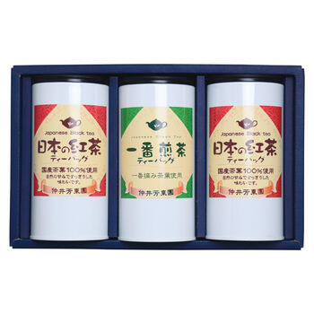 鹿児島紅茶と豊味緑茶ティーバッグ詰合せ LTP-50