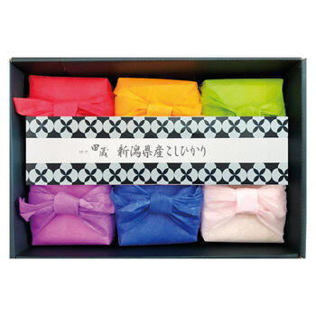 新潟県産こしひかり･笹川流れ極塩ギフトセット TOKI-40