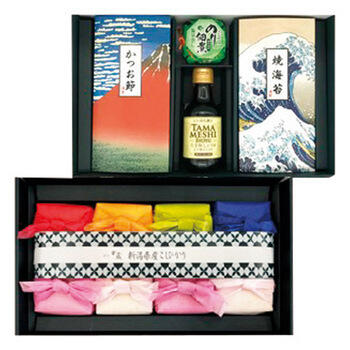 新潟県産こしひかり･笹川流れ極塩ギフトセット TOKI-8000