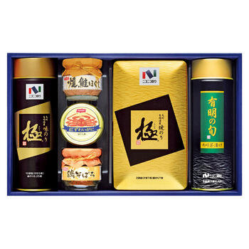 「極」味のり･焼のり･瓶･缶･茶漬け詰合せ
