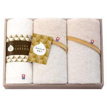 日本製 愛媛今治 フェイスタオル3P