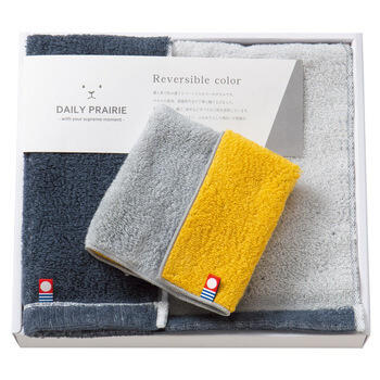 ハーフバスタオル&タオルハンカチ