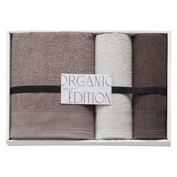 オーガニックコットン使用国産タオルセット