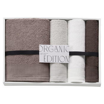 オーガニックコットン使用国産タオルセット