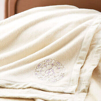 シルクコットンリバーシブル毛布（毛羽部分）