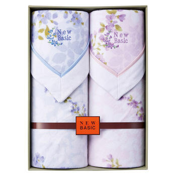 四方額付き洗える綿毛布（毛羽部分）2P