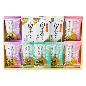 減塩みそ汁･白子のり詰合せ ST-25