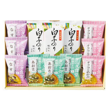 減塩みそ汁･白子のり詰合せ ST-30