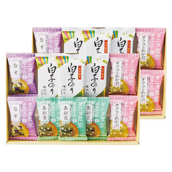 減塩みそ汁･白子のり詰合せ ST-50