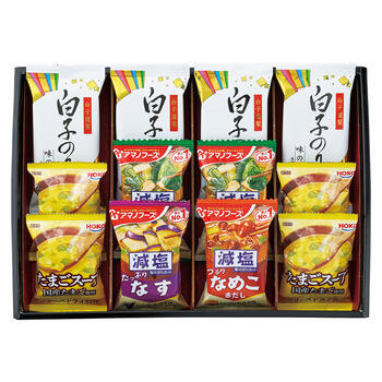 おみそ汁･たまごスープ･白子のりセット AS-CJ