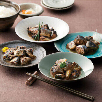 北海道産4種類の魚の煮付けとフリーズドライ詰合せ KYFD-1001