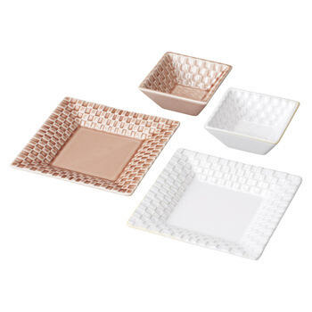 スクエアプレート&ボウルペア