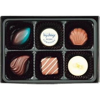 【紙袋付】西鎌倉ショコラ（6個入）