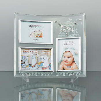メリーチャームガラスフォトフレーム3窓