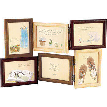 ブランインテリアフォトフレーム6窓