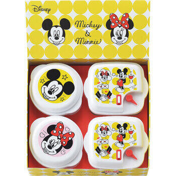 ミッキー＆ミニーレンジ容器4点セット