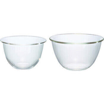 耐熱ガラスボウル2個セット