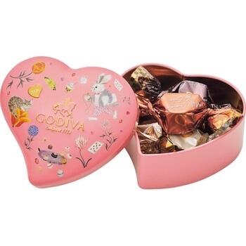 アリスのティーパーティGキューブアソートメントミニハート缶（5粒入）