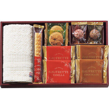 スイーツアソート（6種9個入）＋今治タオル組合せギフト