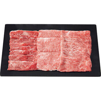 松阪牛モモ・カタ（ウデ）・ロースすき焼き用（計700g）