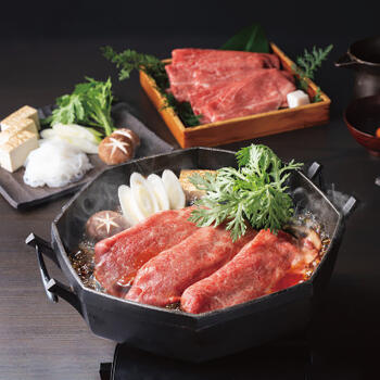 総本家肉の大橋亭近江牛カタすき焼き用（350g）