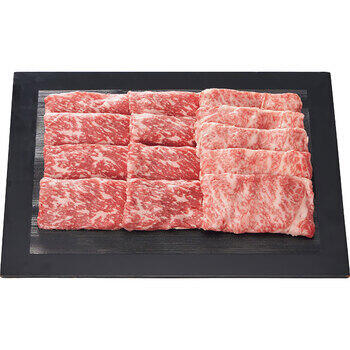 黒毛和牛モモ・肩ロースすき焼き用（計550g）