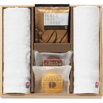 ココロ今治タオル（ウォッシュタオル）・スイーツセット（2個入）