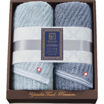 やさしいたおるクラシックラインフェイスタオル2枚セット