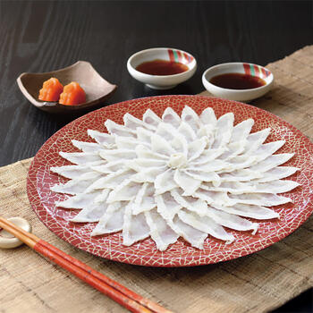 ふく霜降り刺身セット