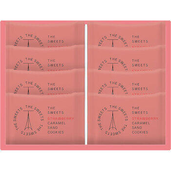 苺キャラメルサンドクッキー（8個入）