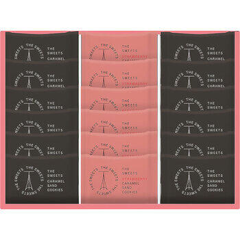 キャラメルサンドクッキー（オリジナル＆苺）（18個入）