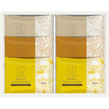 シャディ100周年リト@葉っぱ切り絵×ベイクドチョコサンド（6個入）