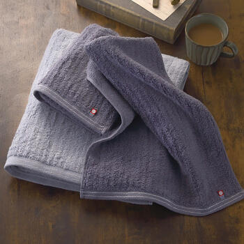 やさしいたおるクラシックラインロングバス1枚・フェイスタオル2枚セット