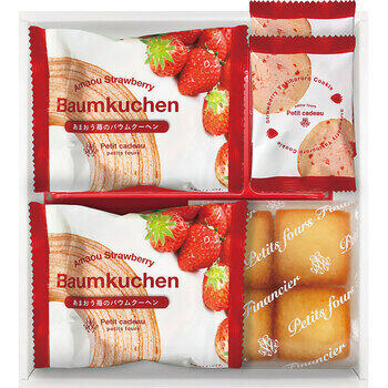 あまおう苺バウムクーヘン＆プチフィナンシェ FAO-15RD