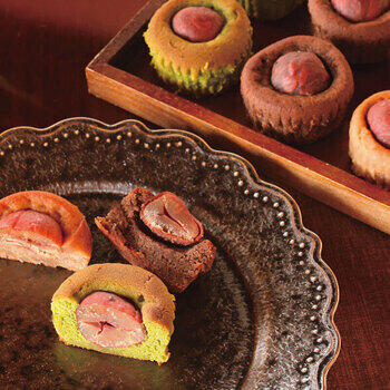 一粒栗焼きモンブラン（9個入）