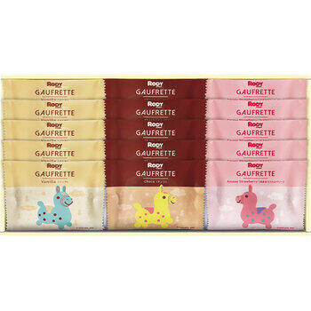 3種類のゴーフレット詰合せボックス（15個入）