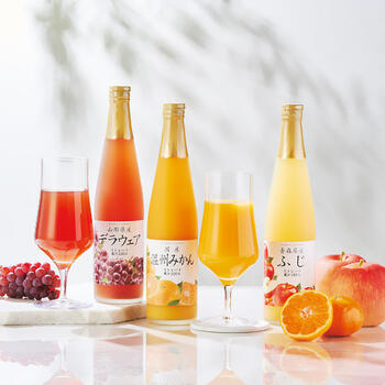 品種限定・国産果実ストレートジュース（3本）