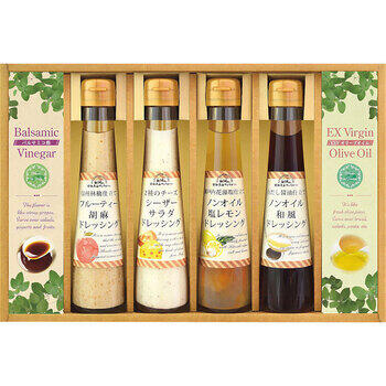 すこやかドレッシングとオリーブオイル＆ビネガー　DS-30