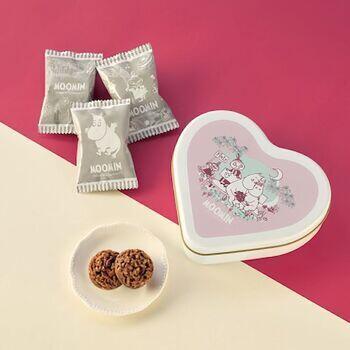 チョコクランチハート缶（6個入）