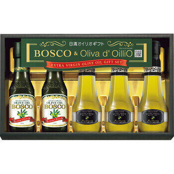 ボスコ＆オリーバデオイリオEXVオリーブオイルギフト（5本入）