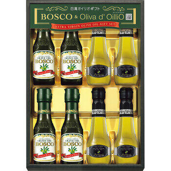 ボスコ＆オリーバデオイリオEXVオリーブオイルギフト（8本入）