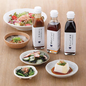 料理家栗原はるみ監修調味料3本セット