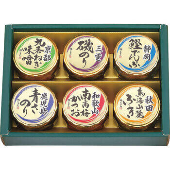 日本全国うまいものめぐり（6瓶入）
