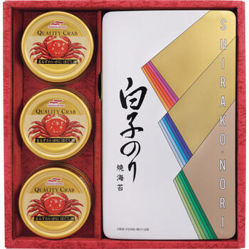 のり・かに缶詰合せ SN-300