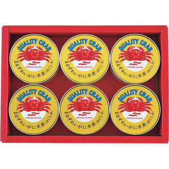 まるずわいがに缶詰詰合せ（6缶入）