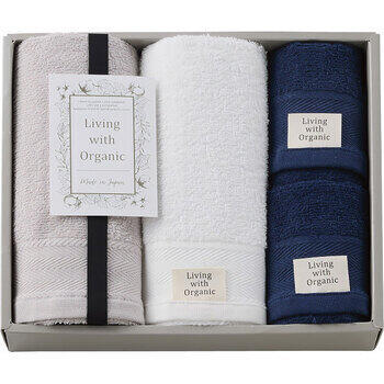 フェイス・ウォッシュタオル各2枚セット