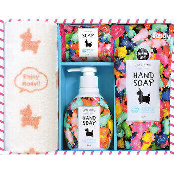 ハンドソープ＆フェイスタオルセット（詰替え付き）