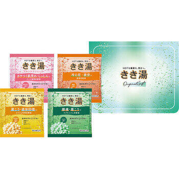 きき湯オリジナルギフトセット（4包入）